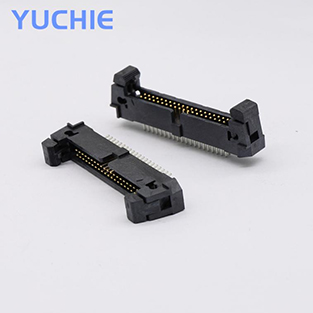 EH12701A系列1.27mm Pitch簡(jiǎn)易牛角連接器 直插通孔