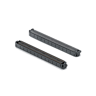 HB10X系列0.635mm間距高速連接器 可堆疊 BGA技術(shù)